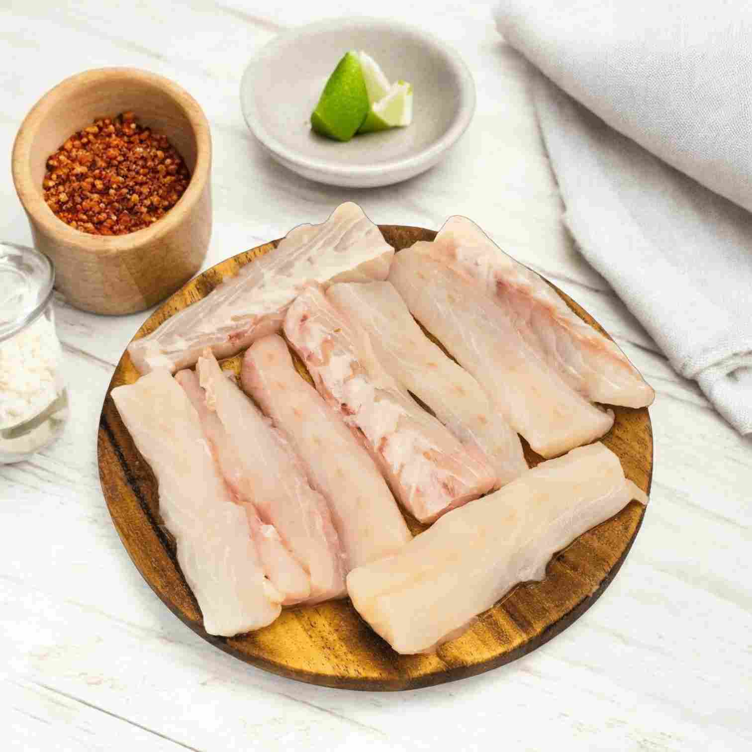 Bhetki ( Sea Bass) - Fillet, Finger Cut